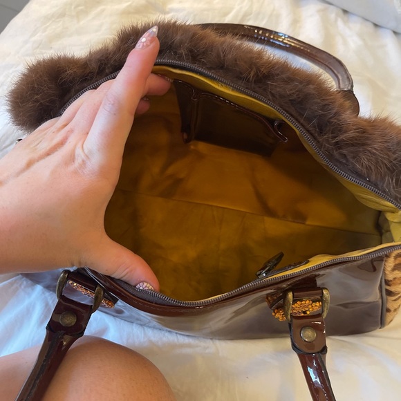 Bridget Shuster Bag- Cheetah And Fur - Picture 5 of 10